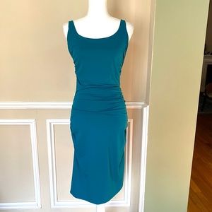 Susana Monaco Teal Bodycon Tank Dress